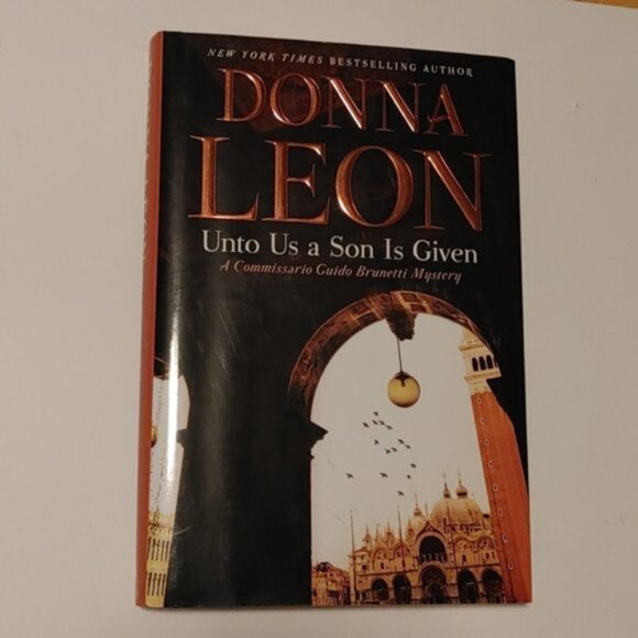 3/$13 A Comissario Guido Brunetti 28: Unto Us a Son is Given by Donna Leon - Picture 2 of 8